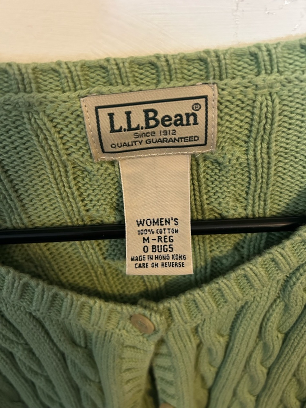L.L. Bean Green Sweater - Picture 4 of 4
